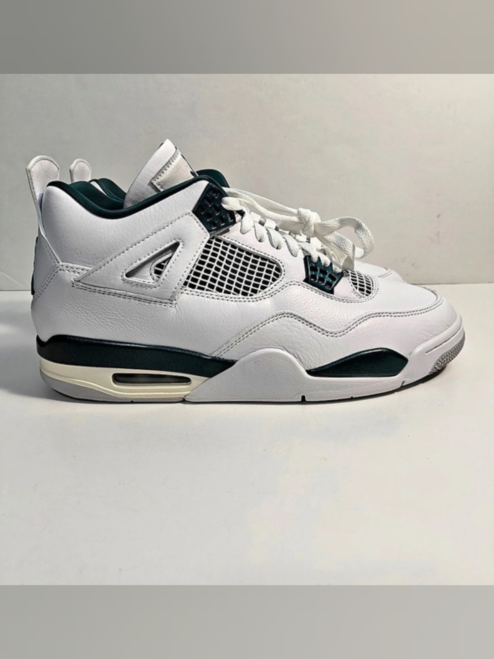 Air Jordan 4 Retro Oxidized Green Sneakers White & Green US 11 Men FQ8138-103